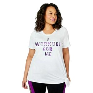 Avenue I Work Out For Me Active Tee Size 26/28